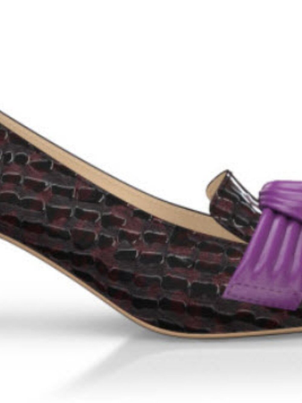 GIROTTI Elegant Heels in Amethyst 2-1/2"